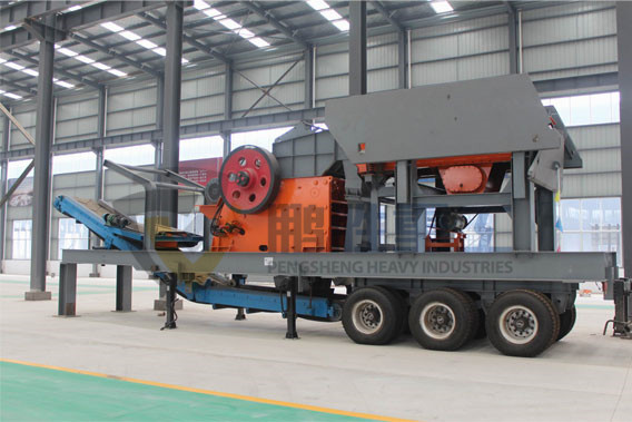 Mobile European Type Jaw Crusher